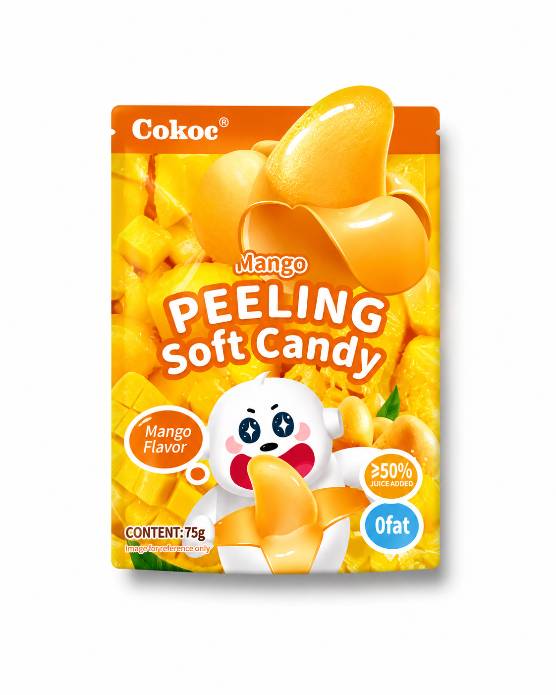 Cokoc Peelable Gummies Mango 75 g