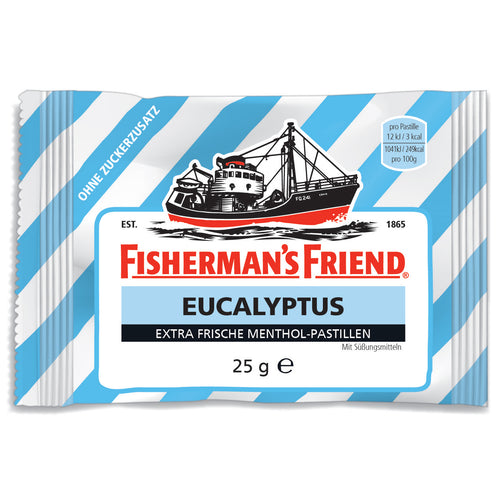 Fisherman´s Friends Eucalyptus ohne Zuckerzusatz 25 g