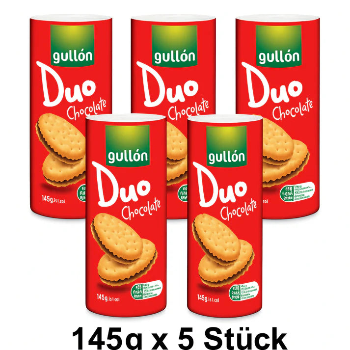 Gullon Duo choco 5 x 145g