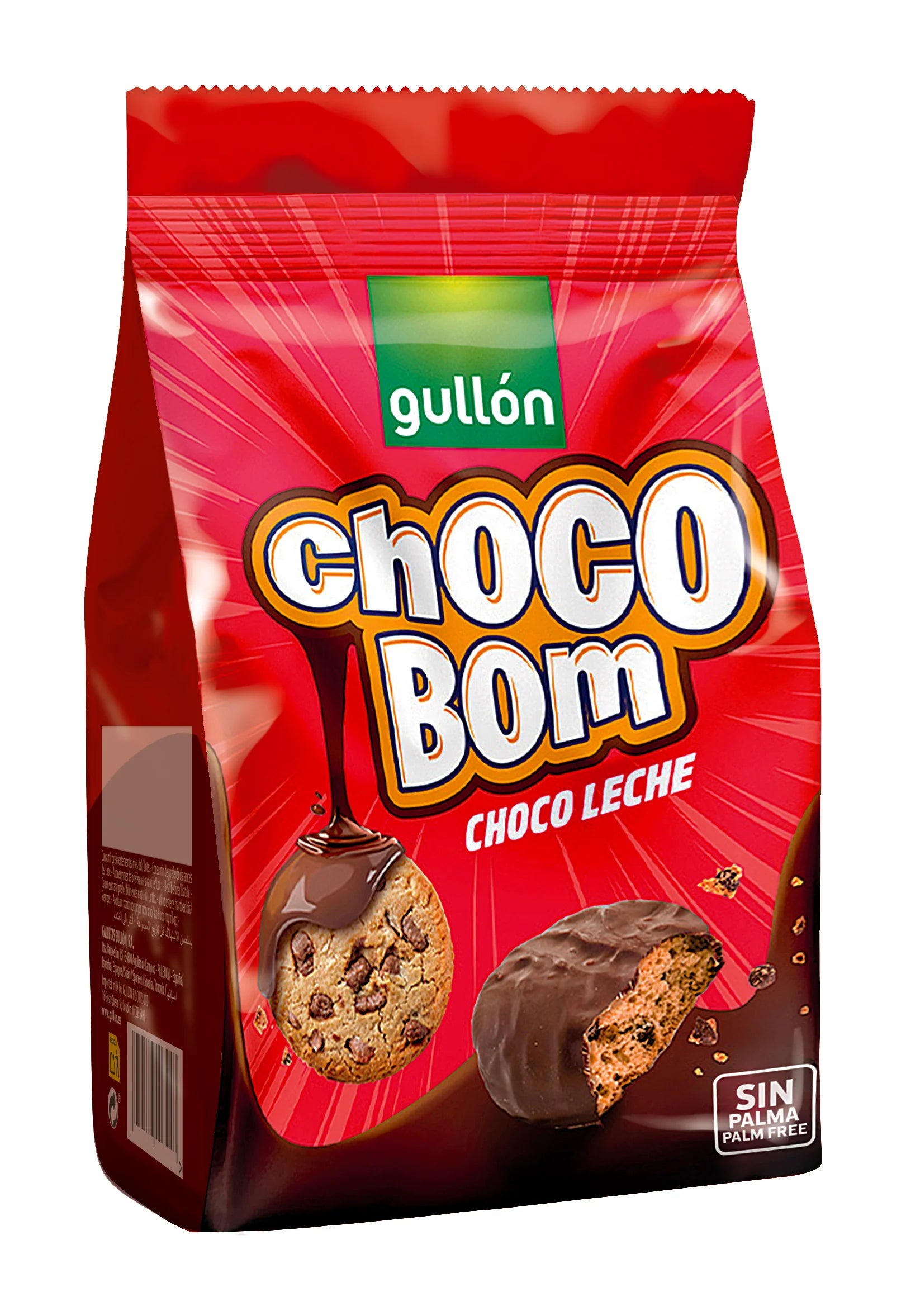 Gullón Chocobom choco leche 5 x 100g