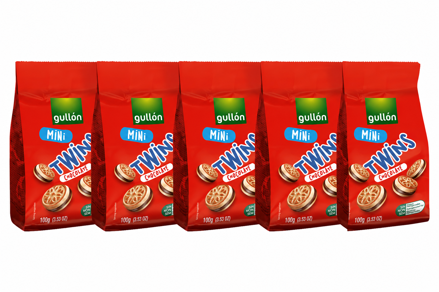 Gullón Mini Twins Chocolate 5 x 100g
