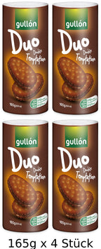 Gullon Duo double cacao 4 x 165g