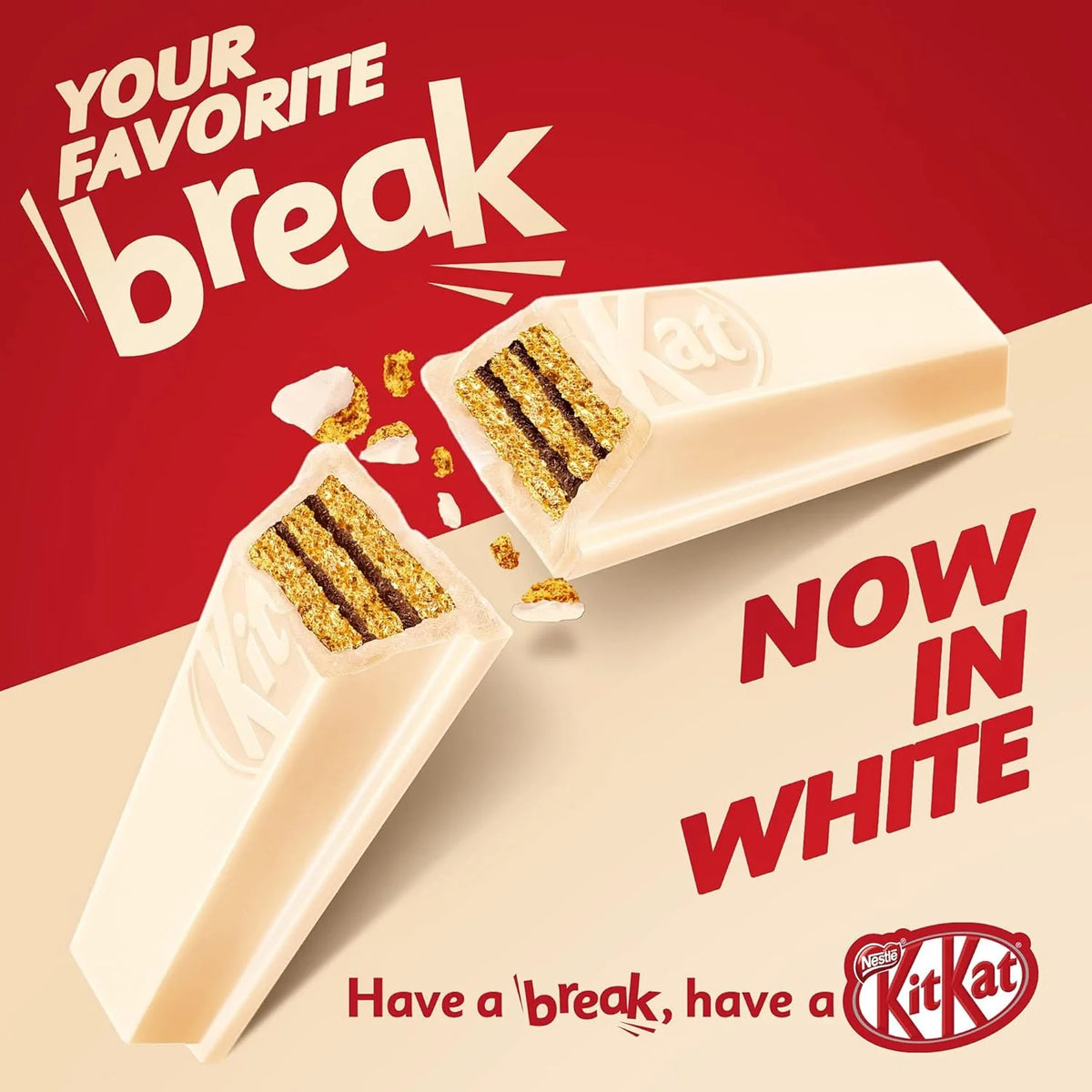 KitKat White Chocolate 24 x 41,5 g