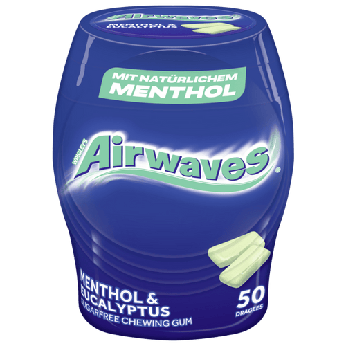 Airwaves Menthol & Eucalyptus Dose (50 Dragees)