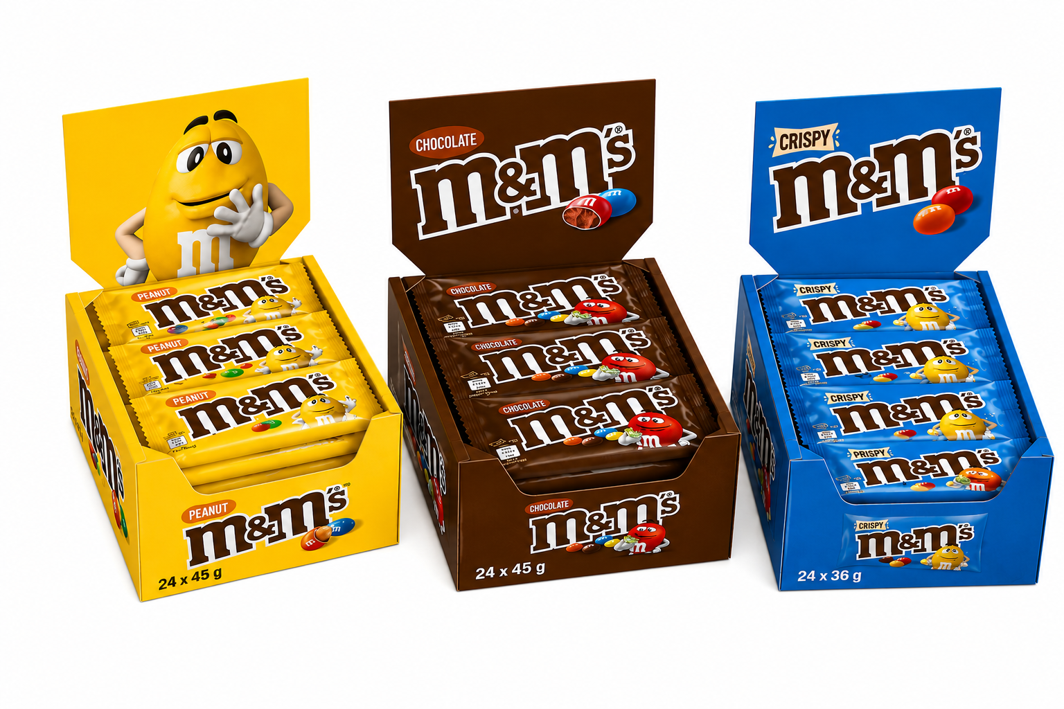 M&M´s Display Bundle 3 er Mix