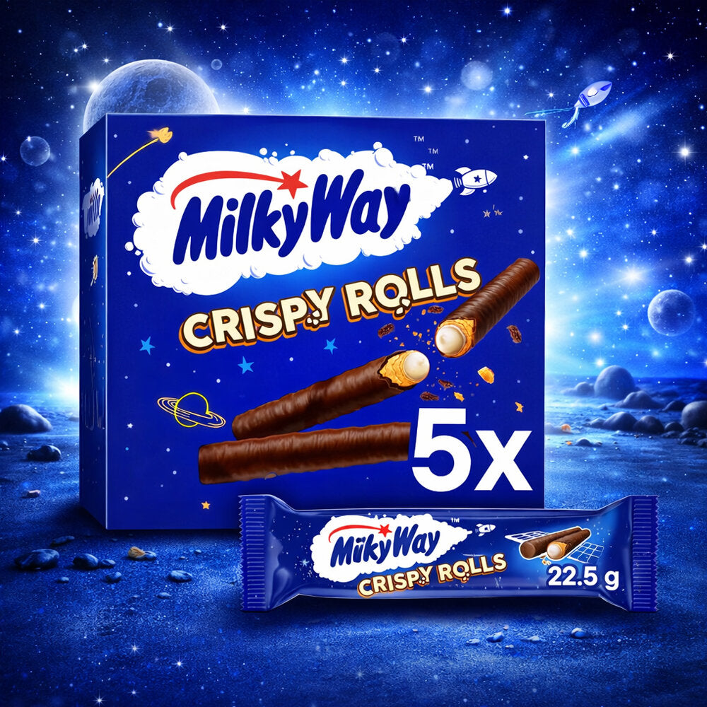 Milky Way Crispy Rolls 5 x 22,5 g (112,5 g)