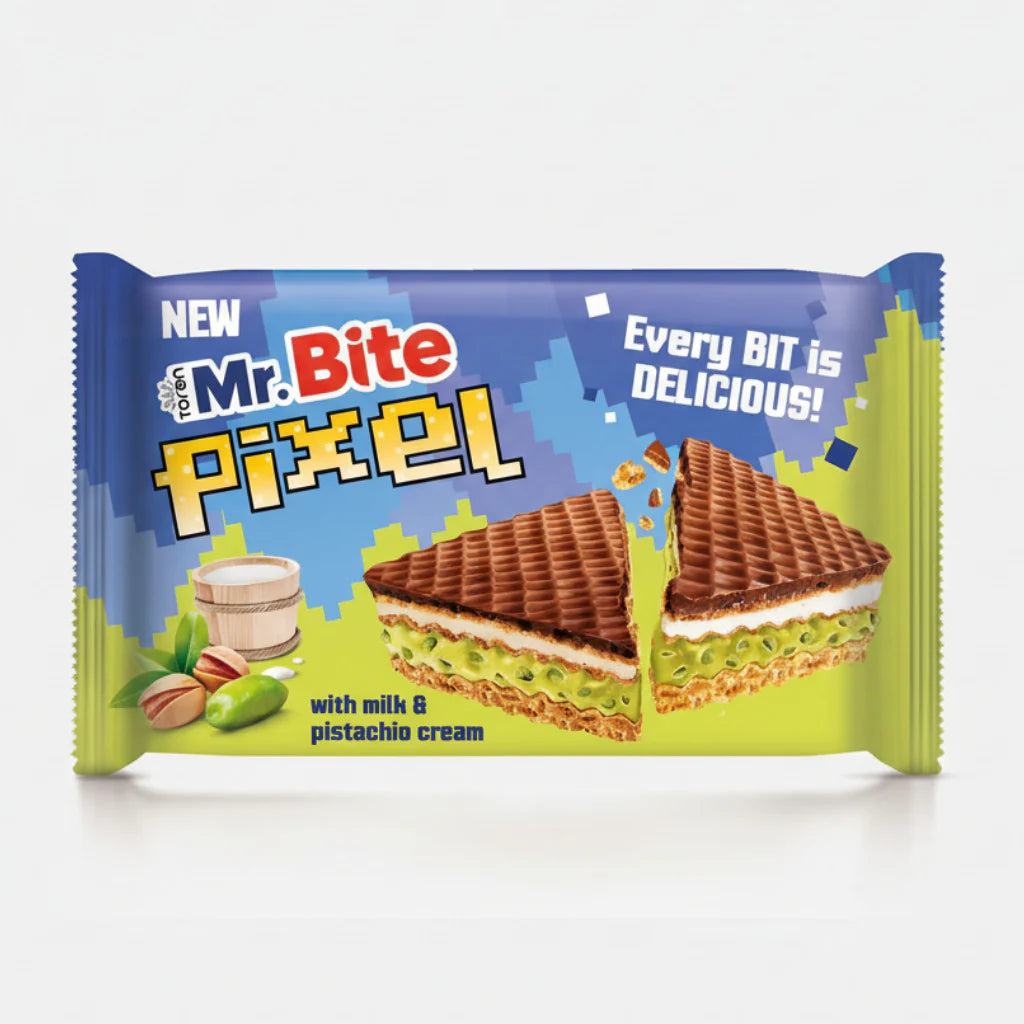 Mr. Bite Pixel Pistazie 28 g
