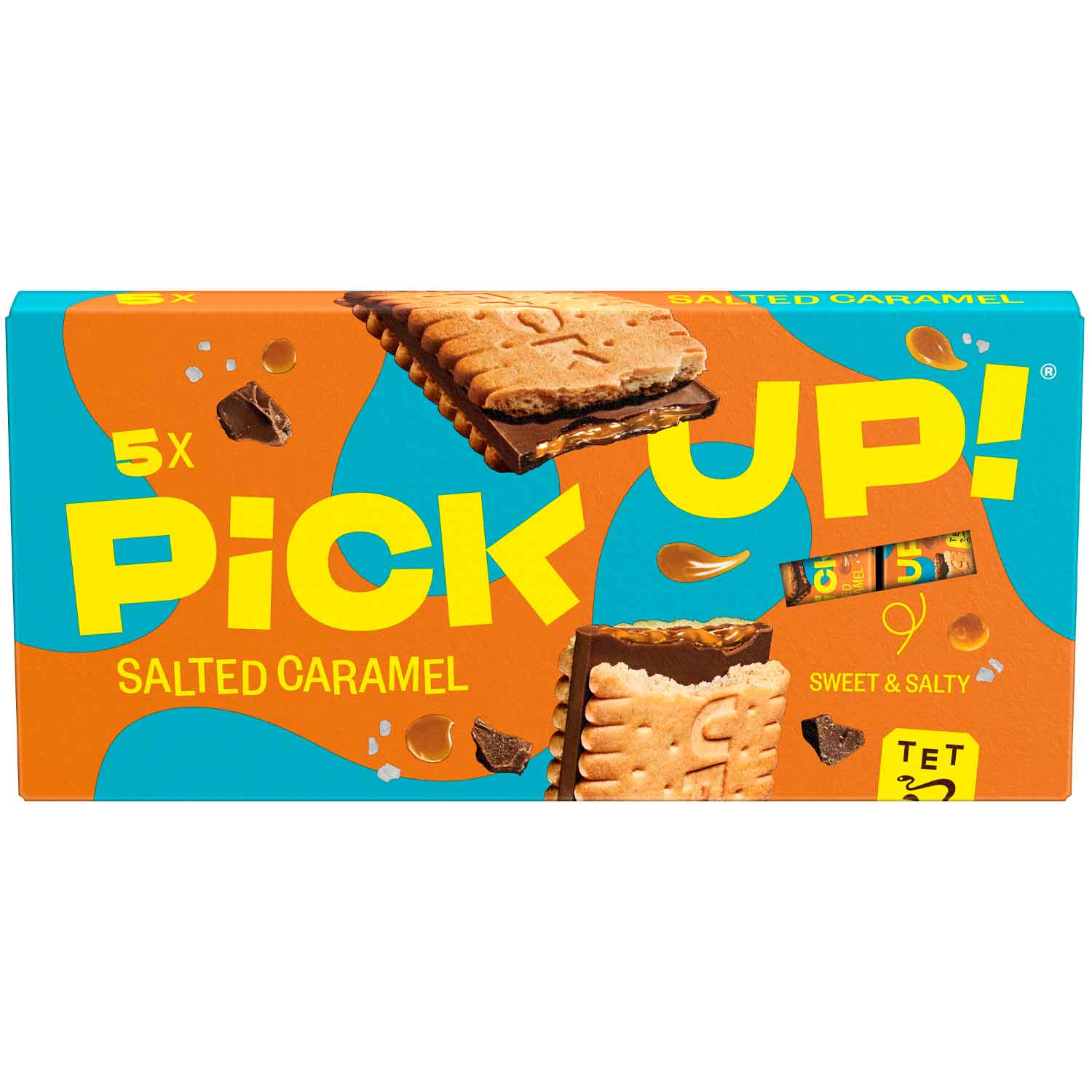 Pick Up Salted Caramel 5 x 28 g (140g)
