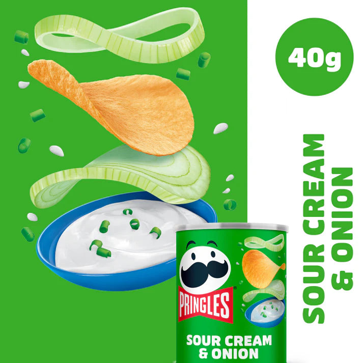 Pringles Sour Cream & Onion Mini 40g