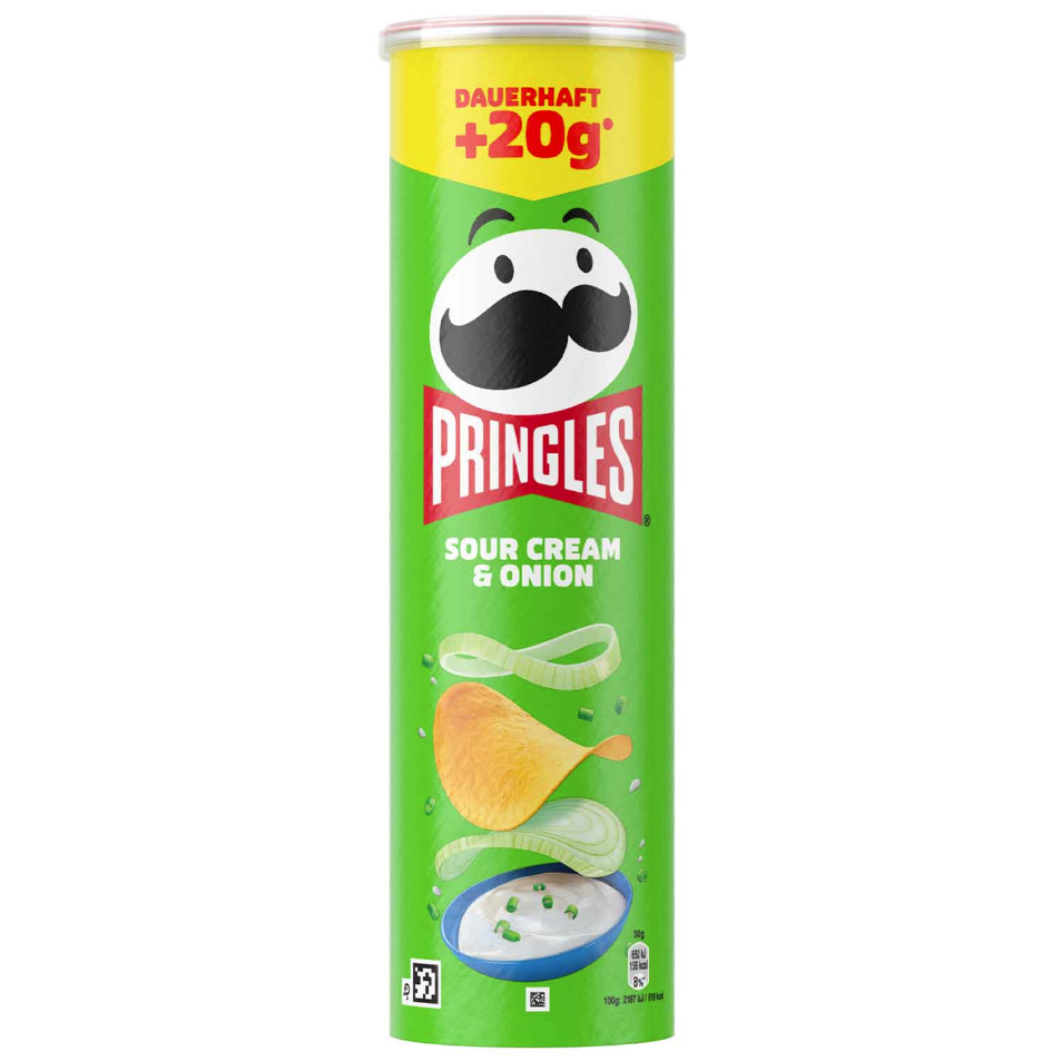 Pringles Sour Cream & Onion 185 g