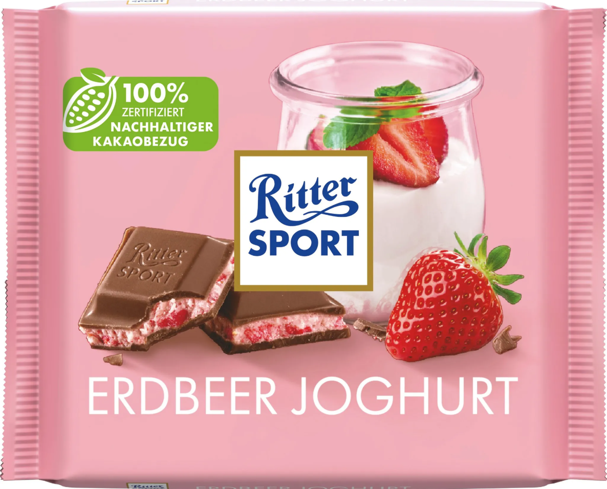 Ritter Sport Erdbeer Joghurt 100 g