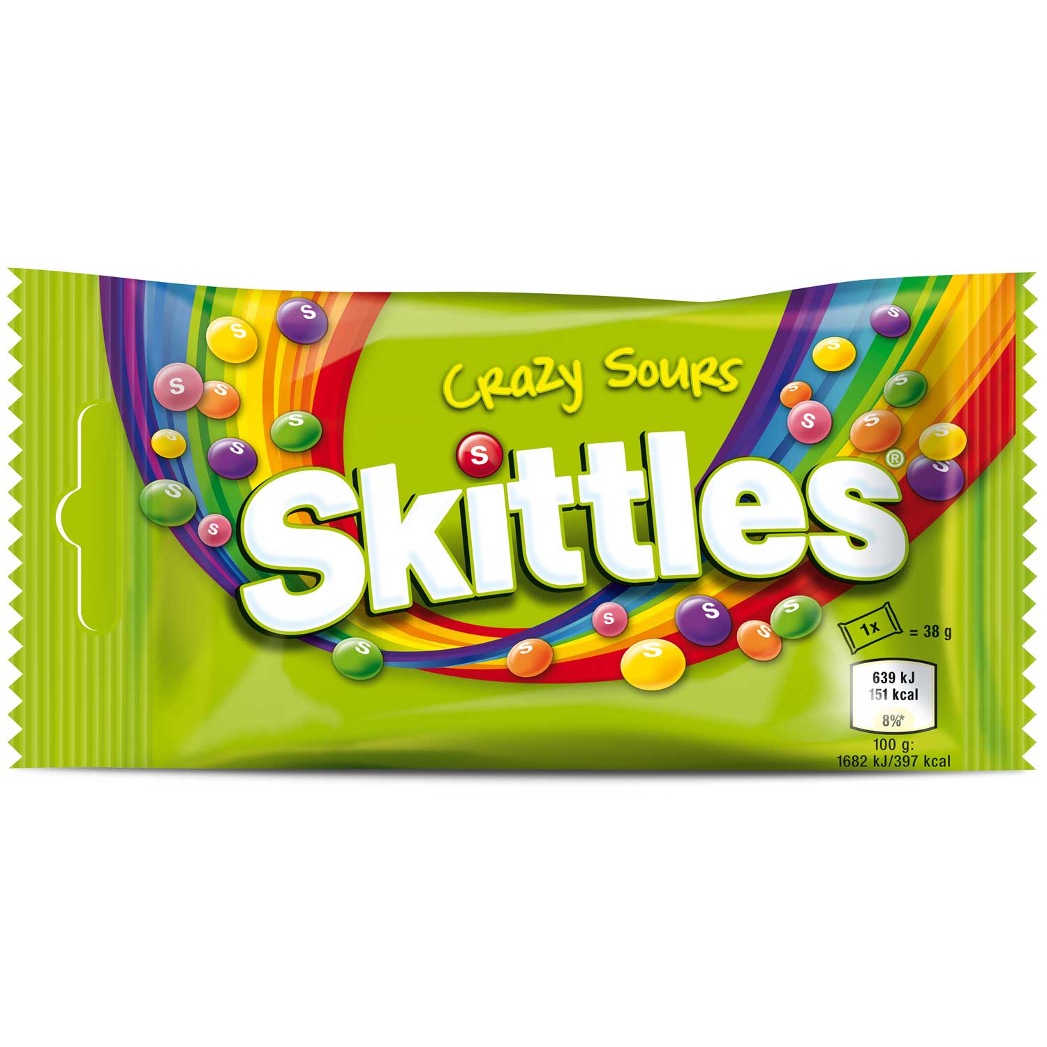 Skittles Crazy Sours 14 x 38g