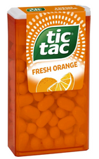 Tic Tac Bundle - Orange, Fresh Mint, Exotic, Raspberry Zero Zucker