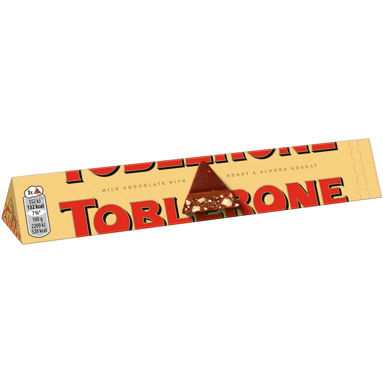 Toblerone Bundle 3 x 100g White, Crunchy Almond, Gold