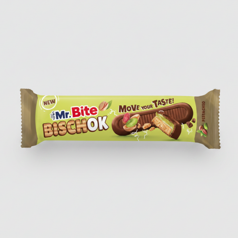 Mr. Bite Bischok Pistazie 35 g