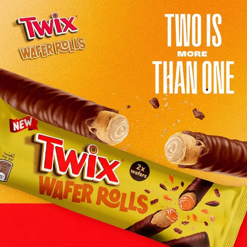 Twix Wafer Rolls 22,5g