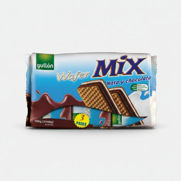 Gullon Wafer Mix Nata Choco 5 x 180g